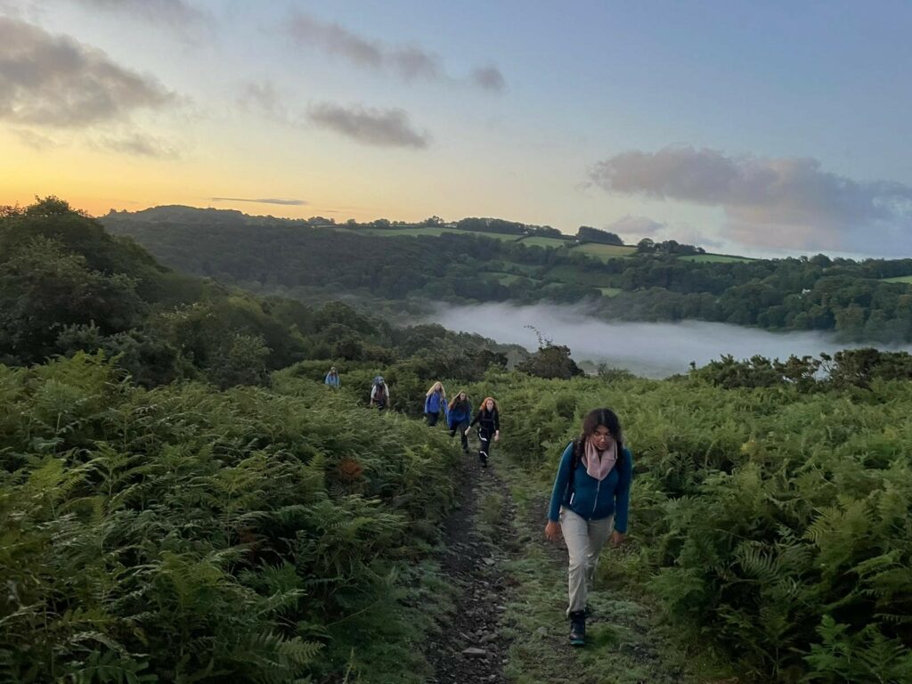 youth nature walk dartmoor